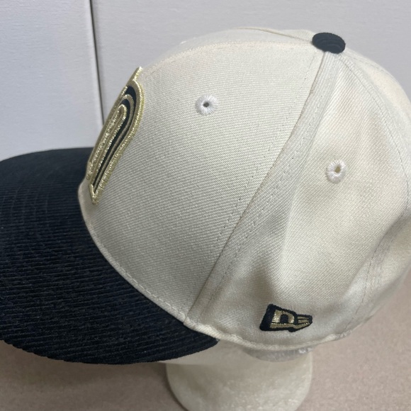 New Era Mexico Ivory Fitted Hat World Baseball Classic 7 1/4  Corduroy Brim WBC - Picture 2 of 7